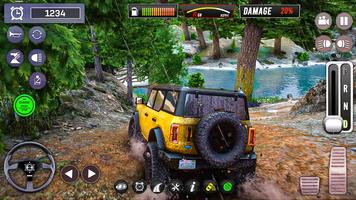 Offroad Jeep Crazy Driving 3D Cartaz