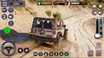 Offroad Jeep Crazy Driving 3D imagem de tela 2