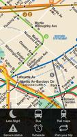 New York Subway & Bus maps poster