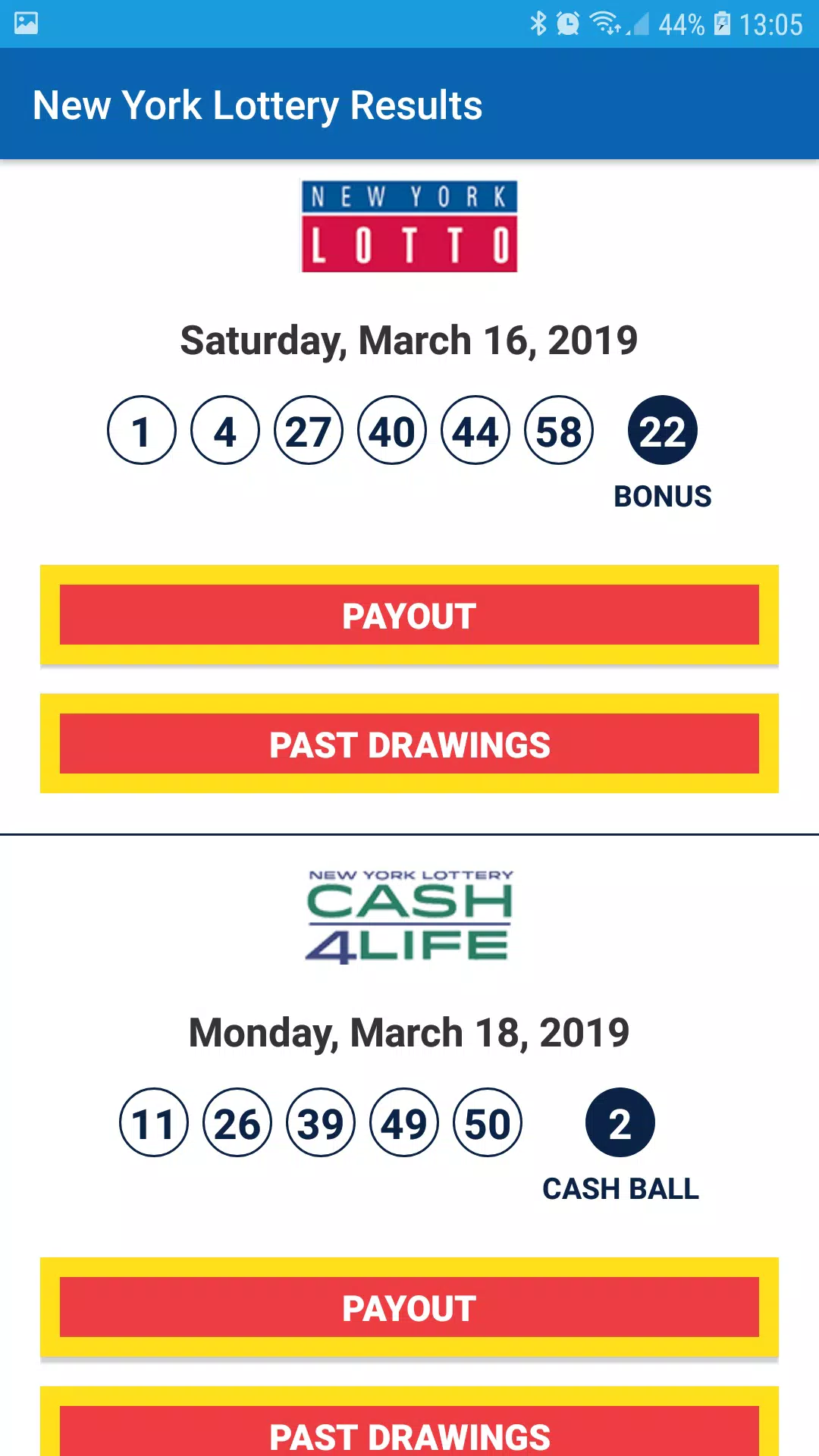 Ny Lottery Results Official