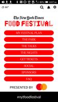 NYT Food Festival Affiche