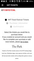 برنامه‌نما NYT Food Festival عکس از صفحه
