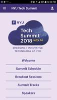 NYU Tech Summit 2018 poster