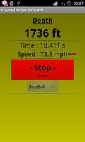 Freefall Depth Stopwatch 截图 1