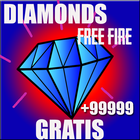Diamonds Free Fire Gratis ikon