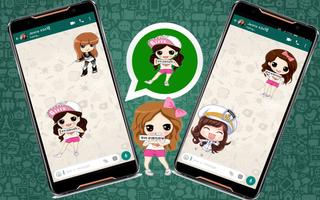 WASticker Apps SNSD Chibi capture d'écran 3