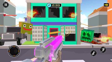 Pixel City War Battle Royale syot layar 3