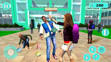 Poster Virtual High School Girl Game
