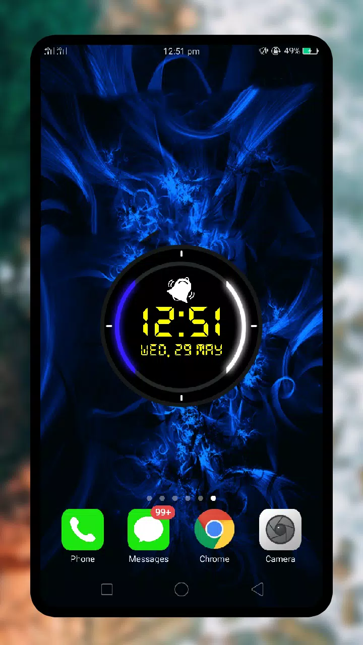 Digital alarm clock & Smart night wallpaper APK for Android Download