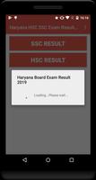 Haryana HSC SSC Exam Results 2019 poster