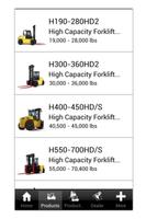 Hyster Forklifts North America screenshot 2