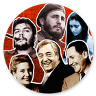 Stickers de Perón, Evita, CFK, Fidel y el Che biểu tượng