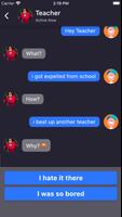 Scary Bad Teacher Chat Master screenshot 2