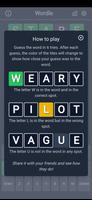 Wordling - The Words Game capture d'écran 1