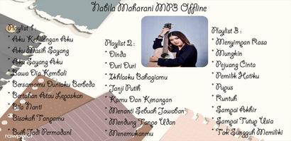 Nabila Maharani MP3 Offline capture d'écran 3