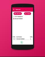 Read card mobile Recharge imagem de tela 2