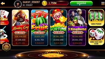 NagaHit - Khmer Card & Slots captura de pantalla 2