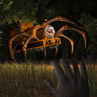 Icona Horror Spider Train in Jungle