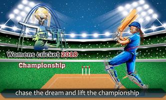 Le Championnat des femmes de cricket 2018 Affiche