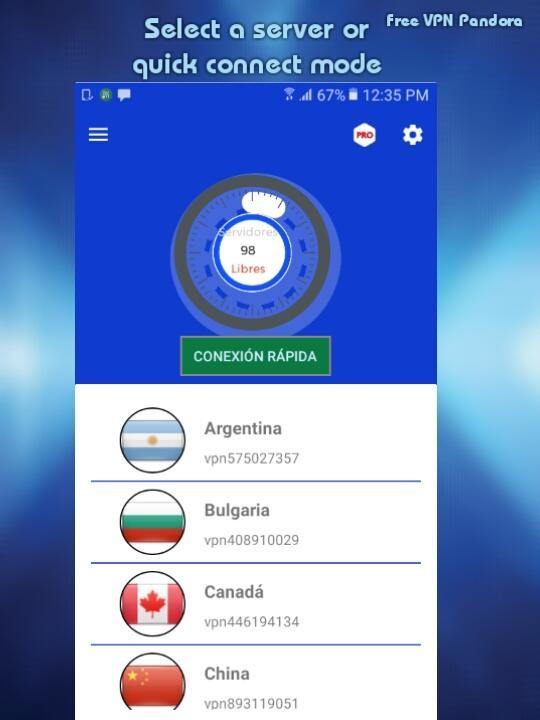 Descarga de APK de Free VPN Pandora para Android