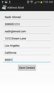 Address Book تصوير الشاشة 1