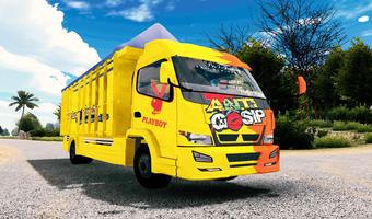 Truck Oleng Anti Gosip 2024 Plakat