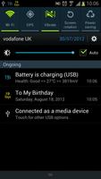 برنامه‌نما Battery Percentage Pro عکس از صفحه