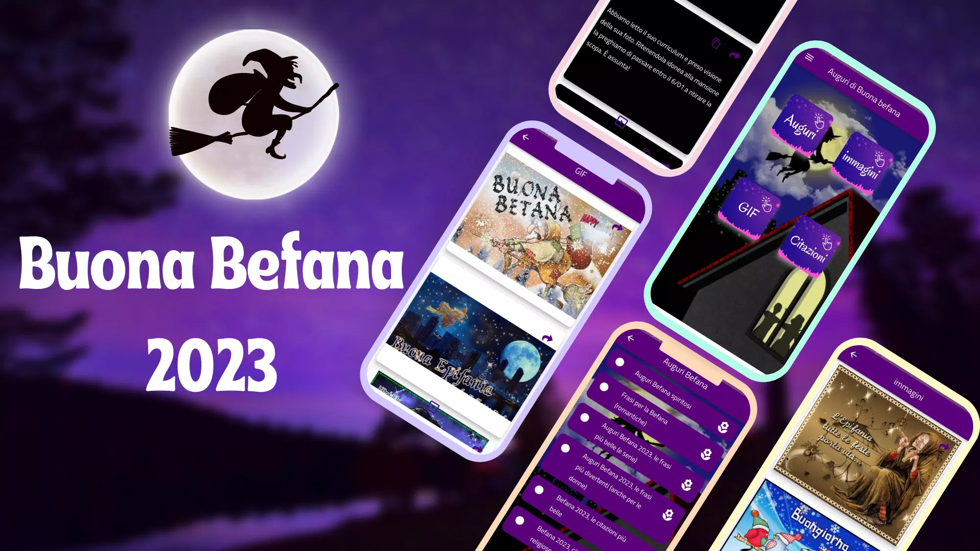 auguri befana 2024 APK for Android Download