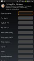 Fire weather calculator Poster