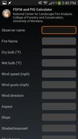 Fire weather calculator постер