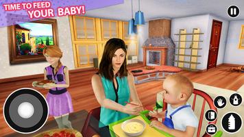 Single Mom Baby Simulator Plakat
