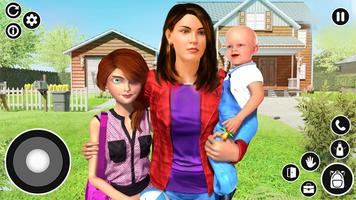 Single Mom Baby Simulator 截图 1