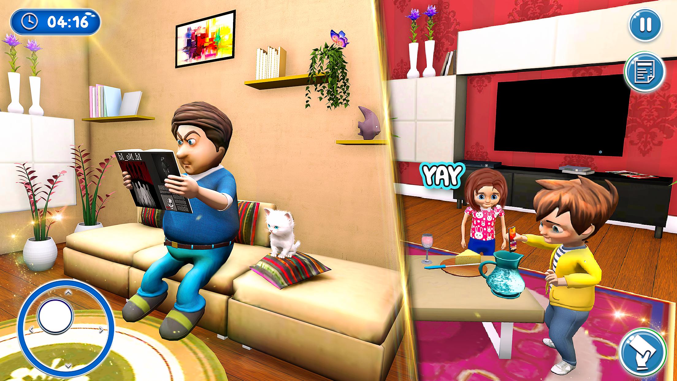 أبي في المنزل - ألعاب الأسرة السعيدة for Android - APK Download