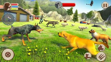 개 가족 시뮬레이션 동물 게임 스크린샷 1