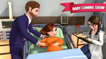 Simulador de mãe grávida 3d imagem de tela 2