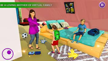 Virtual Mom Family Simulator اسکرین شاٹ 1