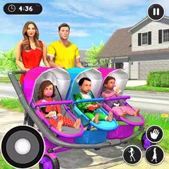 Mother Simulator Triplet Baby APK download