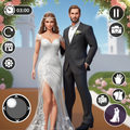 Newlywed Happy Couple Family