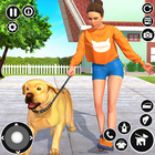 Family Pet Dog Games ไอคอน