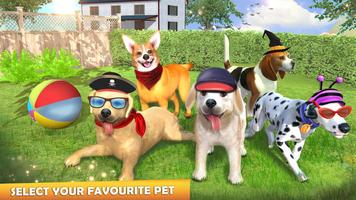 Family Pet Dog Games โปสเตอร์