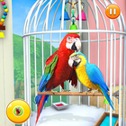Pet Parrot Family Simulator icône