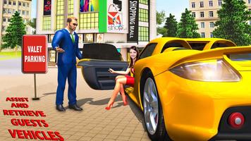 Shopping Mall Smart Taxi Car Parking Game captura de pantalla 3