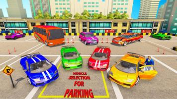 Shopping Mall Smart Taxi Car Parking Game captura de pantalla 2