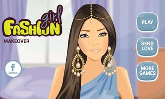 Fashion Girl Makeover Poster