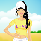 Fashion Girl Sport أيقونة