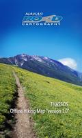 THASSOS Offline Hiking Map poster