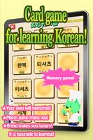 پوستر Card game for learning Korean!