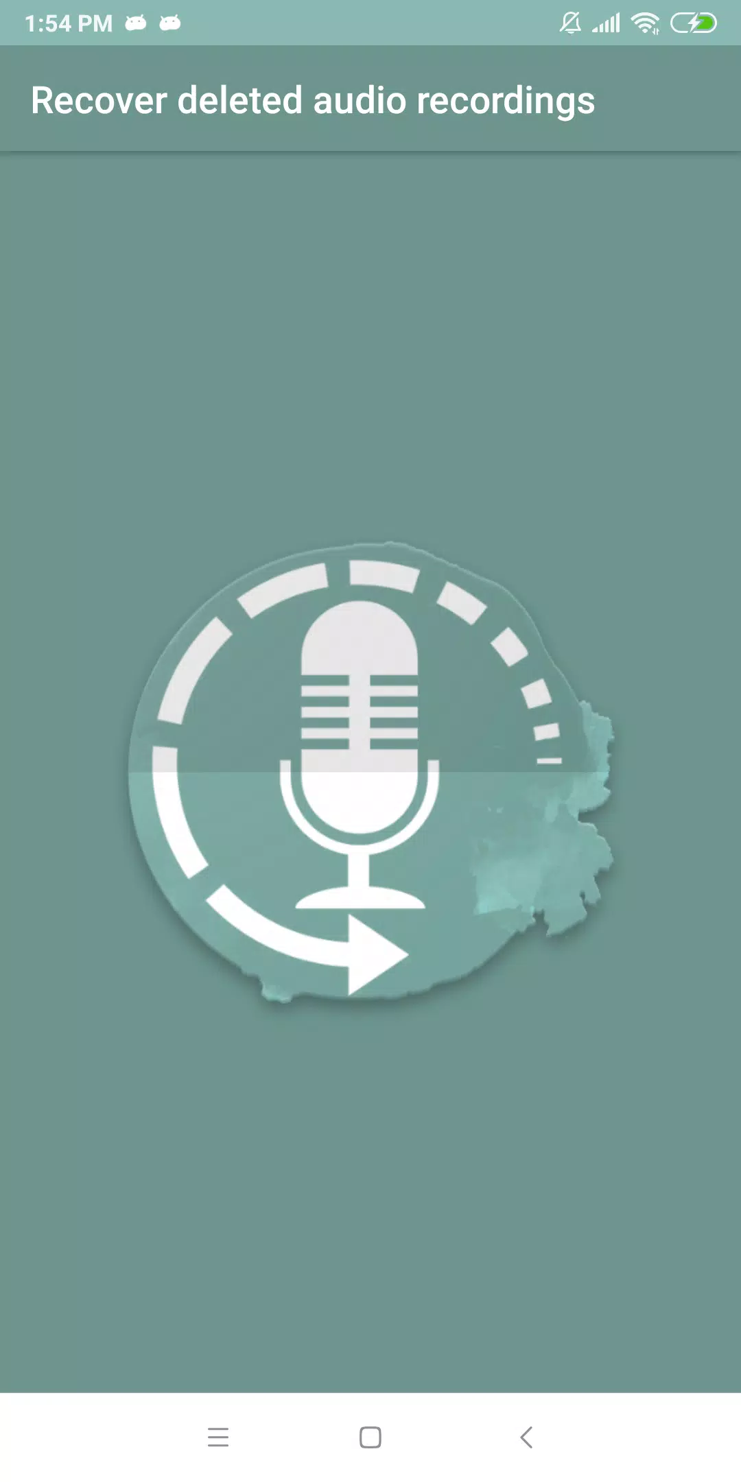 Descarga de APK de Recuperar grabaciones de audio eliminadas para Android