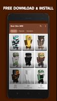 برنامه‌نما Trend - Skins for Minecraft PE عکس از صفحه