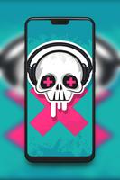 Skull Wallpaper poster